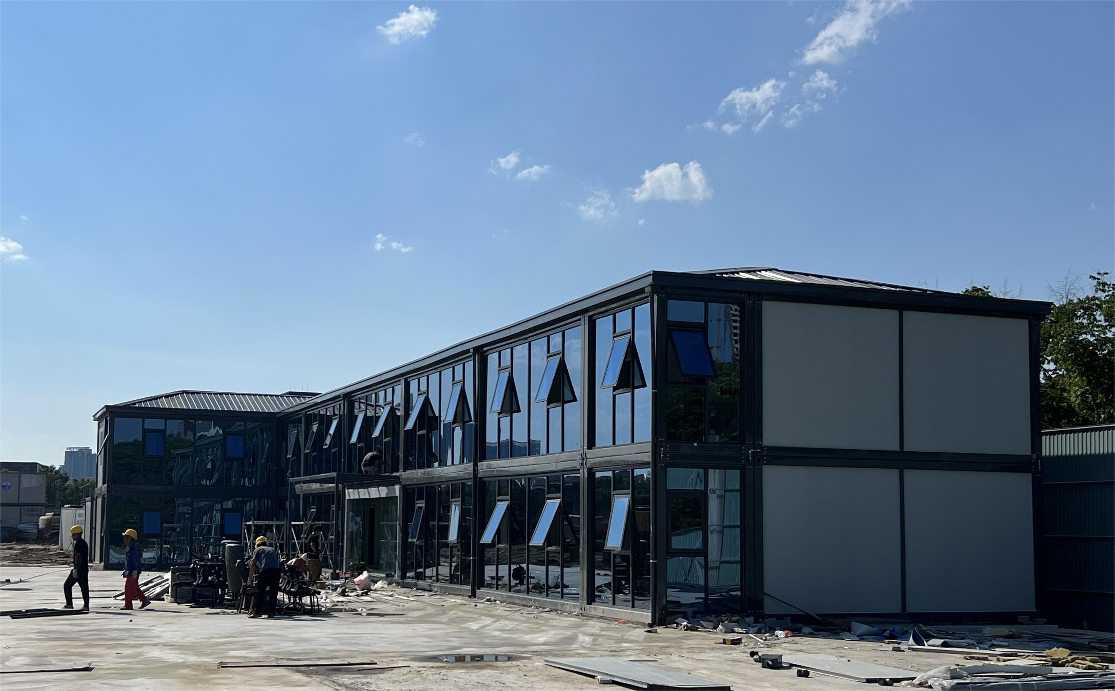 คุณภาพ บ้านตู้คอนเทนเนอร์สำเร็จรูป โรงงาน