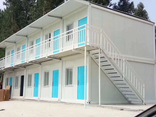 โมเดิร์น โมดูลารีฟาบ 20 40 ฟุต คอนเทนเนอร์ บ้านแบน แพ็ค Prefab พิสูจน์แผ่นดินไหว คอนเทนเนอร์ขนาดเล็ก ค่ายโกดัง