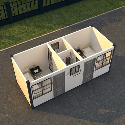BOX SPACE บ้านย้ายแบบจําเพาะ โมดูลาร์ บ้านย้ายได้ บ้านคอนเทนเนอร์แยกออก บ้านย้ายแบบเตรียมพร้อม