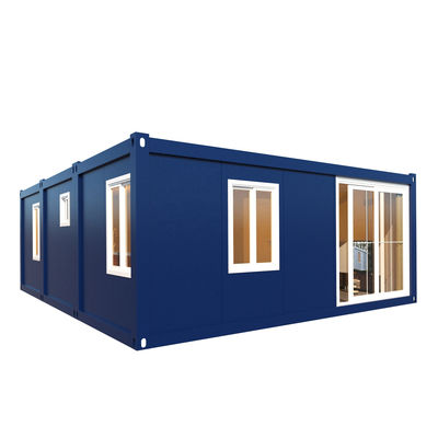 Box Space 40ft โดย 20ft โมดูเลอร์โฮสติ้งสําหรับการใช้งานส่วนบุคคล ระบบถล่มลงด้วยตกแต่งหรูหรา เวลาติดตั้งรวดเร็ว