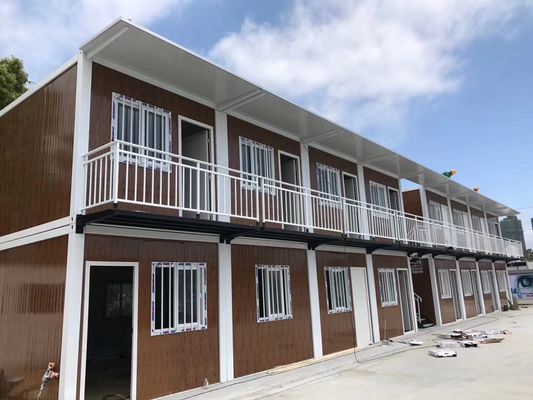ความต้านทานลม บ้านบรรจุบรรจุสินค้าชุด 110um Powder Coating