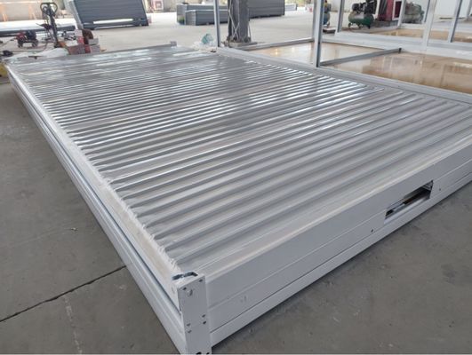 20ft 40ft บ้านคอนเทนเนอร์ที่พับได้ โรงเก็บของที่เคลื่อนไหว