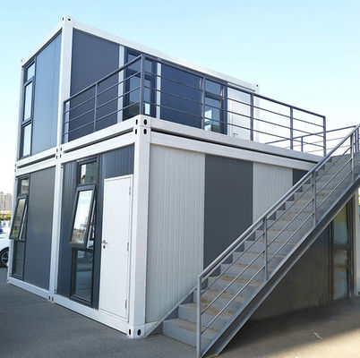 รีสอร์ท Prefab House จามาเวย์ Prefabricated Light Steel Villas บ้านคอนเทนเนอร์ Prefab บ้านคอนเทนเนอร์ Flat Pack