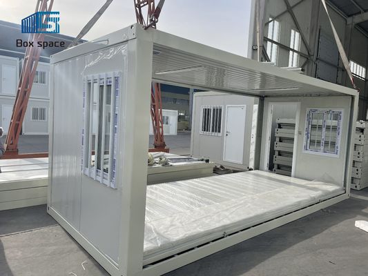 บ้านคอนเทนเนอร์พับ Z บ้านคอนเทนเนอร์พับ Prefab บ้านขนาดเล็กแบบโมดูล