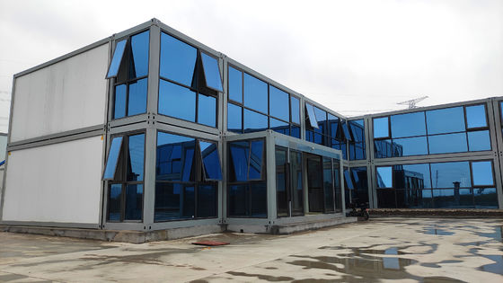 BOX SPACE 20ft 40ft สวนสีเขียว อาคารมือสอง บ้านคอนเทนเนอร์ มือถือ ขยายบ้าน Prefab พร้อมทํา