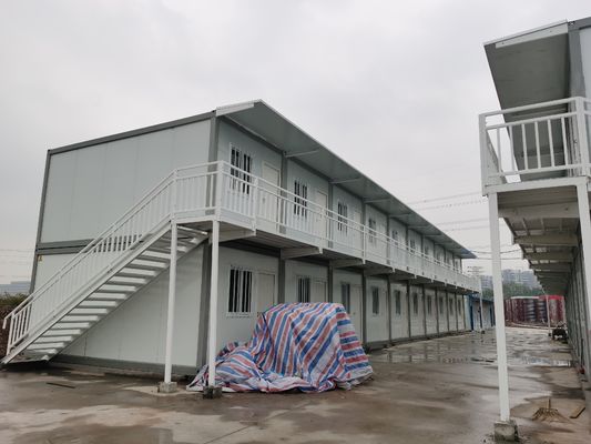 สถานที่ที่พกพาที่ทําจากเดิม สถานที่สํานักงาน 40 ฟุต กันแผ่นดินไหว สําหรับห้องนอน