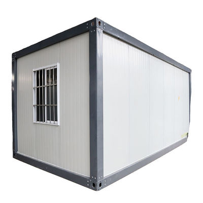 1 ห้องนอน เฟรมโลหะ โครงสร้างเหล็ก โมดูล ถล่ม โมบาย บ้านขนาดเล็ก บ้าน Prefab ถัง สําหรับขาย