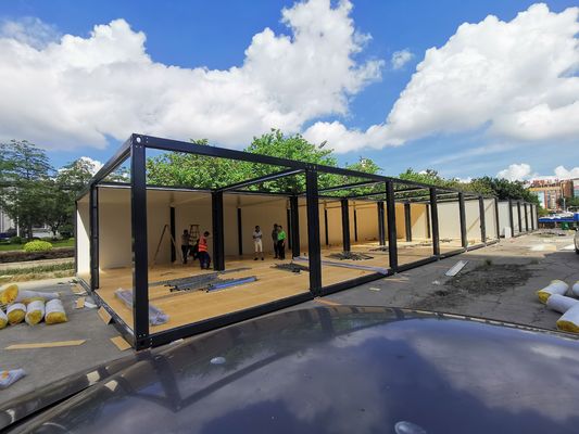 BOX SPACE สี แผ่นเหล็ก กิจกรรม ห้อง โครงสร้างที่มั่นคง บ้าน Prefab คลัง Prefab ราคาถูก คลัง Prefab