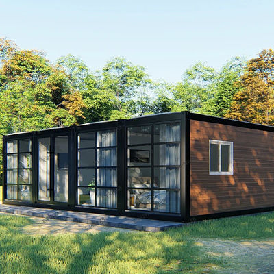 ราคาดี โครงการเคลื่อนไหว Prefab บ้านคอนเทนเนอร์ บ้านคอนเทนเนอร์กรอบชุด Modular Prefab Portable คอนเทนเนอร์บ้าน 20ft