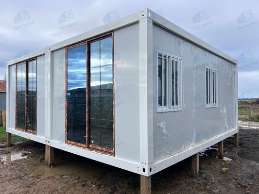 BOX SPACE 2 Floor Prefab House Shipping Container Home Frame อุตสาหกรรมกระเบื้องจีน Wholesale Air Bnb บ้านบรรจุสินค้า