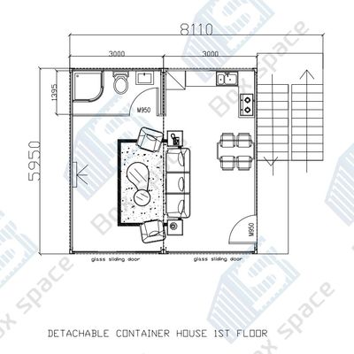 บ้านเดี่ยว Prefab สไตล์ ราคาที่แข่งขัน สามารถพับได้ Prefab บ้านขนาดเล็ก โรงเก็บของ บ้านกลางแจ้ง Prefabricated