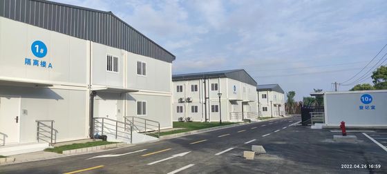 บ้าน Prefabricated Proof Hurricane บ้าน Prefab Modular บ้านขนาดใหญ่ 2 ชั้น บ้านเล็ก สําหรับอินโดนีเซีย