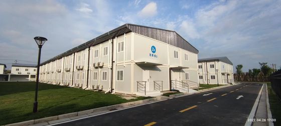 ชุดบ้านล็อกเคบินสำเร็จรูปขนาด 20 ฟุต บ้านสำเร็จรูป 2 ชั้น บ้านสำเร็จรูปทันสมัย ฮอนดูรัส บ้านคอนเทนเนอร์สำเร็จรูปราคาประหยัดพร้อมฉนวนกันความร้อนจากแร่