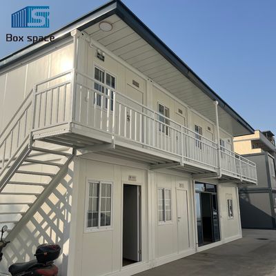 Boxspace 20 ฟุต บ้านคอนเทนเนอร์ Prefab บ้านคอนเทนเนอร์โมดุลราคา บ้านคอนเทนเนอร์มิตรต่อสิ่งแวดล้อม